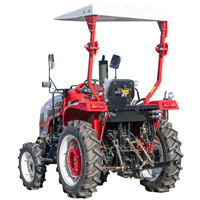 Assez nouveau tracteur à moteur diesel à quatre roues de la ferme 4Wd pour les machines agricoles