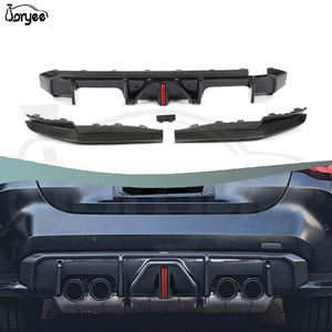 Difusor de parachoques trasero de fibra de carbono estilo VST, Kit de cuerpo de escape, piezas de coche para <span class=keywords><strong>BMW</strong></span> 4 series G82 G83 <span class=keywords><strong>M4</strong></span> 2021 <span class=keywords><strong>2022</strong></span>, accesorio de afinación - Product Image 2