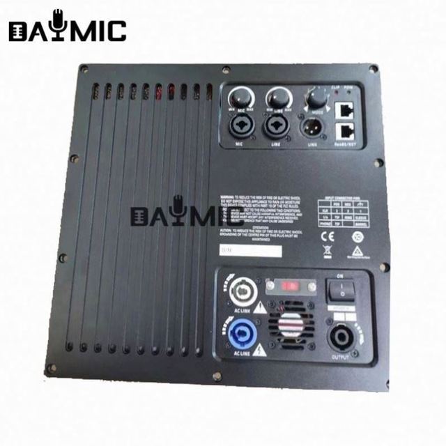 3 Way 2000w DSP Class D Switch Power Supply Active Amplifier Module Hifi for Speaker Full Frequency Bass