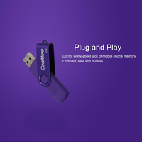 Clé USB Pivotante OTG Ceamere CMC5 XC 2.0, Mémoire Flash de 8Go 4Go 2Go 128Go 64Go 32Go 16Go