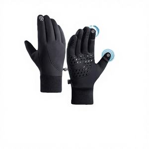 Guantes de Ciclismo WESKOS para Hombre, Invierno, Deportes al Aire Libre, Pantalla Táctil, Impermeables, Poliéster, Agarre Antideslizante, Cierre de Velcro - Product Image 3