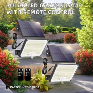 Lámpara Solar LED para Jardín con Control Remoto, Lámparas Solares de Pared con Alta Visibilidad en Condiciones de Oscuridad - Product Image 2