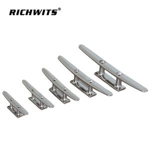 316 Stainless Steel Integrated Bolt Bottom <b>Plate</b> Type Mooring Bollard with Rope Bolt Integrated Horn Bolt for Boat Anchors - Product Image 2