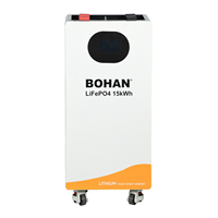 Batterie LiFePO4 Bohan Roller Type 51.2V 314Ah 15kWh avec plus de 6000 cycles et garantie de 5 ans pour le stockage d'énergie solaire mobile