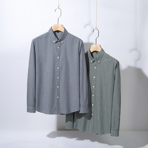 Camisa <span class=keywords><strong>de</strong></span> cuello vuelto <span class=keywords><strong>de</strong></span> algodón 100% transpirable antibolitas y color anticontracción personalizable para <span class=keywords><strong>la</strong></span> temporada <span class=keywords><strong>de</strong></span> primavera - Product Image 3