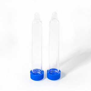Tube à essai gradué en plastique YINYUEBIO 12 ml à fond pointu et bouchon à vis pour analyse de sédiments urinaires, pour usage en laboratoire - Product Image 1
