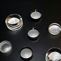 Custom Cemented Achromatic Doublet Lens Blackened Edges AR Coated Optical Glass Lens for Optical Instrument