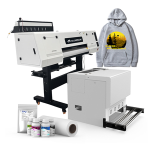 A1 60CM DTF Printer Factory Price XP600 Head Printing Machine White Tone Printer T-shirt Printing for Clothes - Product Image 1
