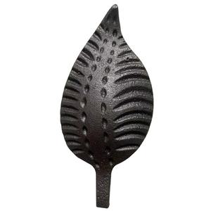 Belle foglie in ferro battuto in acciaio - Product Image 6