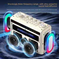 Sistema de Karaoke Portátil Great Wall Mini KTV con Pantalla Inteligente para Letras, Grabación con Tarjeta, Sistema de Sonido para Exteriores