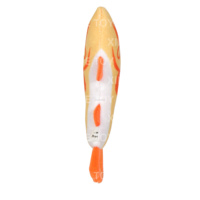 Jouet en peluche poisson personnalisé avec motif imprimé, jouet en peluche poisson dessin animé, animal en peluche poisson, fabrication OEM/ODM acceptée