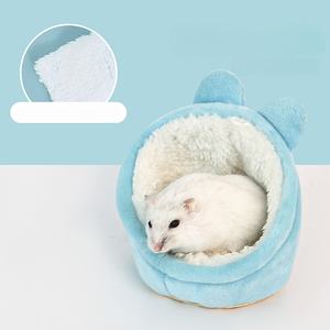 BumoPET Bestseller Lettiera in Peluche per Piccoli Animali, Accessori per Letto Caldo e Morbido, Casa Invernale in Peluche per Criceti, Natale - Product Image 6