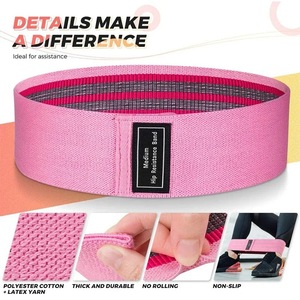 Banda de Resistencia para Yoga, Anillo Tonificador de Glúteos para Sentadillas Profundas, Antideslizante, para Levantar Cadera y Glúteos, Ejercicios de Fitness en Casa - Product Image 4