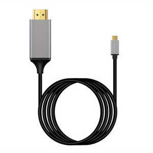 Adaptador USB C a HDTV de alta velocidad 3,1 USB 4K 60Hz Tipo C para computadora portátil Teléfono TV y micrófono Directo de fábrica - Product Image 5