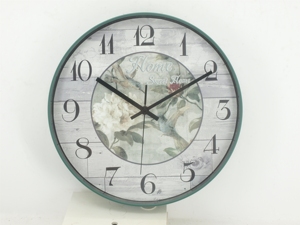 Sunflower Pattern <b>Wall</b> <b>Clock</b> Plastic Home Decoration Battery Operated Quartz Round <b>Clock</b> Modern for Home Decor Gift - Product Image 6