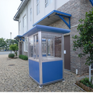 Caseta de Guardia de Fábrica con Estructura de Acero de Diseño Industrial, Económica, Resistente, con Techo Impermeable, para Oficinas, Estacionamiento, 15+ - Product Image 4