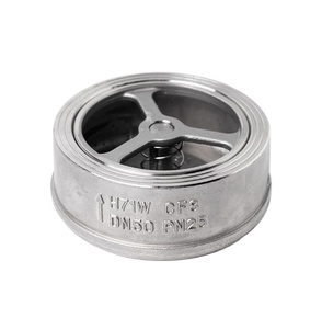 KQ Ngành Công Nghiệp Pn25 H71w Một Cách Nước Không-Trở Lại Kiểm Tra Van SS 304 & 201 DN15-DN200 Wafer Loại Lift Mùa Nướng-Nạp Kiểm Tra Van - Product Image 2