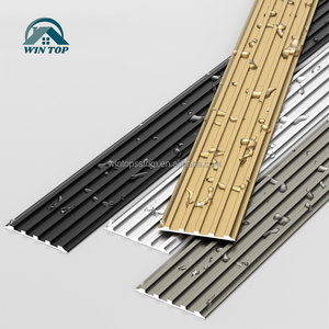 Win Top Profilé en alliage d'aluminium pour escaliers Anti Slip Stair Nosing Edge Trim Vinyl Cover Step Edge Protection Trim - Product Image 3