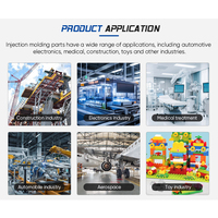 Buena calidad hecho diseño de producto personalizado Fabricación de plástico Pvc Pp Pa66 Tpu molde pieza de inyección de plástico