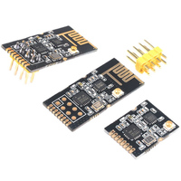 Module de transmission de données sans fil 2,4 GHz NRF24L01+PA+LNA, transmission numérique de qualité industrielle, distance de 1100 m, GT24