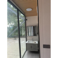 Apple Cottage 20Ft 40Ft Extérieur Moderne Populaire Préfabriqué Petites Maisons Maisons Mobile Travail Maisons Bureau Pod Conteneur Maisons