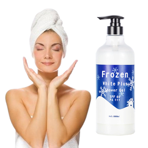 <span class=keywords><strong>Gel</strong></span> <span class=keywords><strong>douche</strong></span> Frozen White Plus éclaircissant et hydratant pour tous types de peaux, distributeurs de cosmétiques, contrôle de l'huile pour les acheteurs professionnels - Product Image 5