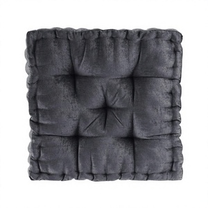Cojín Cuadrado Acolchado de Terciopelo Estilo Mandala Indio, Antipilling, para Yoga, Sala de Estar, Balcón, Asiento Infantil - Product Image 2