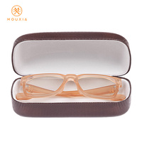 Étui rigide personnalisé pour lunettes avec texture effet lézard, étui à lunettes de soleil, étui optique avec logo OEM ODM, boîte à lunettes colorée pour la vente en gros