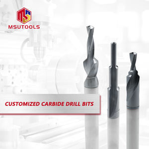 Çin Yüksek Hassasiyetli Uzun Ömürlü Düz Saplı Özelleştirilmiş İçten Soğutmalı Katı Tungsten Karbür Kademeli Matkaplar AlTiN/AlTiSiN - Product Image 2