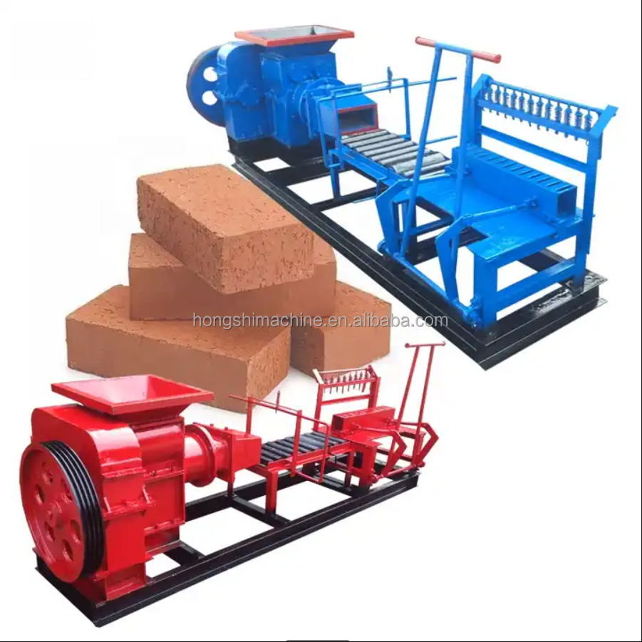 Полностью автоматический вакуумный экструдер, китайская небольшая красная глина, почва, глина, кирпичная машина для продажи