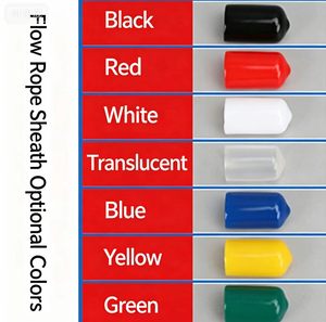 <span class=keywords><strong>Corde</strong></span> de Flow tressée réglable en nylon et polyester XLAN pour sports et exercices <span class=keywords><strong>a</strong></span>érobiques – Écologique, portable, tailles 10-18 mm - Product Image 5