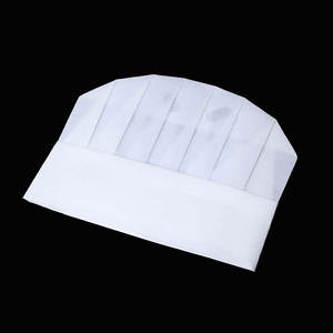Chapeau rond de cuisine non tissé, bonnet de cuisine, ajustable, ustensile de cuisine, pour sushi, pour hommes et femmes, pièces - Product Image 3