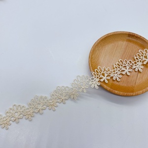 Water Soluble Polyester <strong>Lace</strong> Manufacturers Wholesale Color <strong>Lace</strong> Skirt Cuff Trim Clothing Decoration <strong>Lace</strong> Trim - Product Image 5