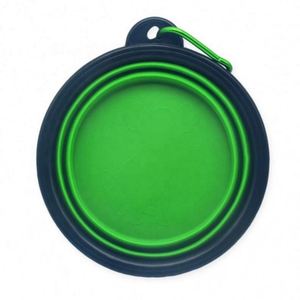 New Design Silicone Portable Pet Bowl Multifunctional Outdoor Hanging Folding Dog Basin - Product Image 3