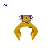 Pinza Hidráulica para Miniexcavadora, Accesorio de Demolición, Clasificación de Chatarra, Manejo de Residuos, Giratoria, CE ISO