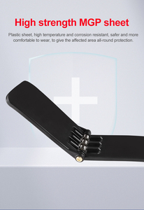 Genouillère <span class=keywords><strong>de</strong></span> sport professionnelle <span class=keywords><strong>de</strong></span> qualité supérieure en acier au carbone avec ressort <span class=keywords><strong>de</strong></span> protection pour le soulagement des douleurs articulaires et le soutien renforcé - Product Image 5