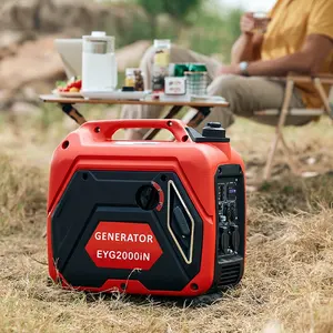 Générateur à essence portable, 110V, 230V, 1,8 kw, pour camping en plein air, livraison gratuite