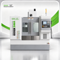 Centre d'usinage vertical 3 axes VMC600, fraiseuse CNC avec commande GSK et cône de broche BT40, Chine