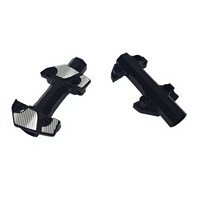 Repose-pieds de moto tout-terrain en aluminium 6061 usinés sur mesure par CNC, pièces de moto anodisées pour motocross hors route