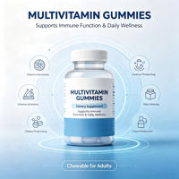 Gummies multivitaminés en marque blanche OEM, vente en gros, formule personnalisée, emballage, fabricant de compléments alimentaires en gommes, fournisseur