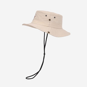 Chapeau Bob OEM Décontracté Anti-UV Brodé de Feuilles avec Cordon Coupe-Vent pour Randonnée, Voyage, Escalade, Cyclisme - Product Image 2