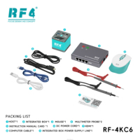 Caméra de microscope industriel RF-4KC6 4K CCD avec système d'intégration FIS, USB, pour données et images sur panneau unique, sans superposition, compatible téléphone portable