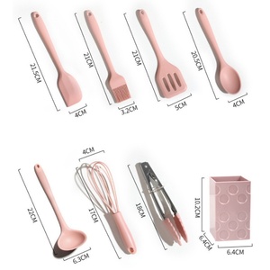 ที่วางอุปกรณ์ครัวซิลิโคนขายดี อุปกรณ์เสริมในครัว ที่วางซิลิโคนไม้สำหรับเค้ก ชุดอุปกรณ์ทำครัว - Product Image 6