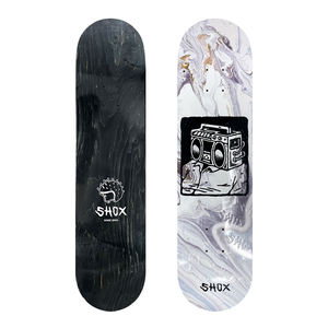 Planche de skateboard professionnelle en bois d'érable canadien, type cruiser fish, avec graphismes de haute qualité, planches pro complètes. - Product Image 1