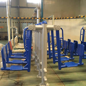 Équipement de fitness extérieur en acier pour l'entraînement de rue Équipement de gymnastique pour l'exercice en plein air à vendre - Product Image 6