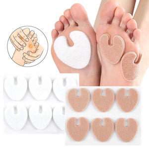 Cojines de callos, almohadillas de maíz suaves para la parte inferior del pie, almohadillas adhesivas para metatarsos, protectores de talón para aliviar <span class=keywords><strong>el</strong></span> dolor, prevenir los callos - Product Image 1