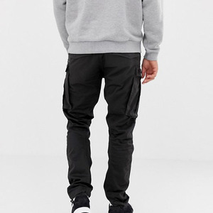 <span class=keywords><strong>Pantaloni</strong></span> da uomo con logo personalizzato <span class=keywords><strong>pantaloni</strong></span> della tuta tascabile aderente con zip stretch <span class=keywords><strong>cargo</strong></span> <span class=keywords><strong>pantaloni</strong></span> - Product Image 4