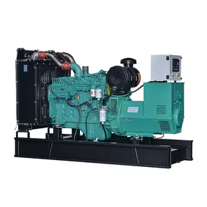 Generador eléctrico de suministro continuo de energía súper silencioso y abierto de 130 kVA 150kva, motor Volvo/Vlais de 380V-220V 50-60 Hertz