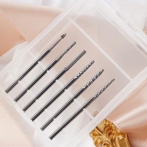 Ensemble de <span class=keywords><strong>manucure</strong></span> et <span class=keywords><strong>pédicure</strong></span> foret à ongles en carbure de cuticule lime à ongles <span class=keywords><strong>électrique</strong></span> fraise en carbure mèche conique - Product Image 3