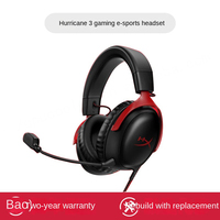 Casque de jeu filaire extrêmement performant H Y P E R X Cloud Hurricane 2 avec fonction stéréo sans fil véritable pour une utilisation mobile en e-sport
